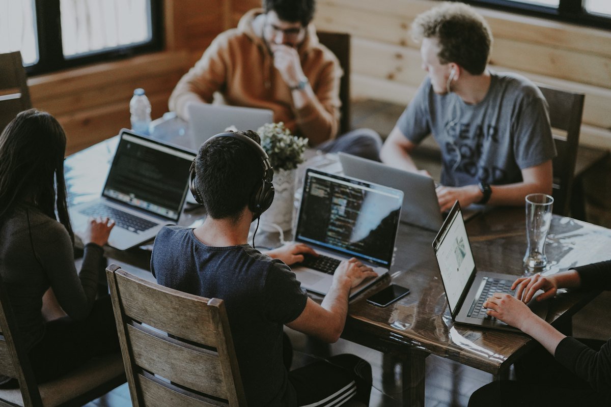 Developers working together